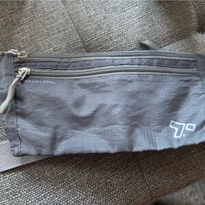 Travelon Gray Slim Crossbody Organizer Pouch
